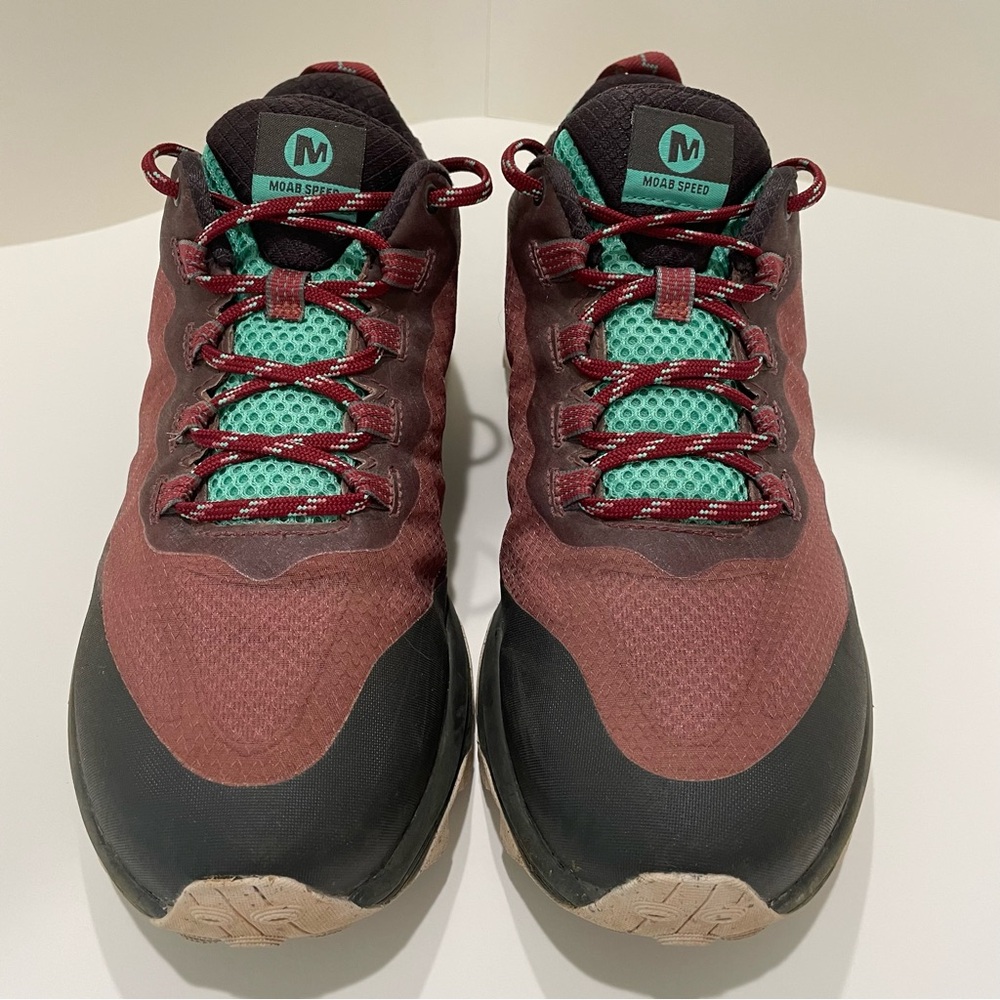 Merrell Women's Athletic Shoes - Burgundy and Teal